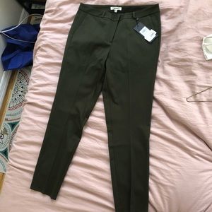 forest green slacks